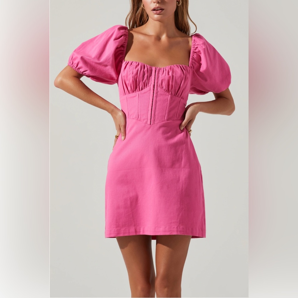 Hot Pink ASTR the Label Kelilah Dress